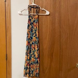 Flowered backless sundress from American Eagle